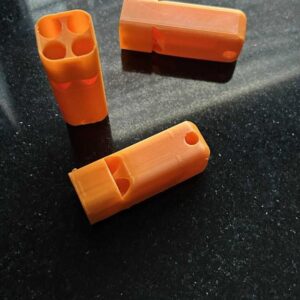 3D Printed extremely loud 4 tone whistle great for emergencies