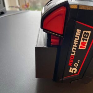 Milwaukee M18 battery mount